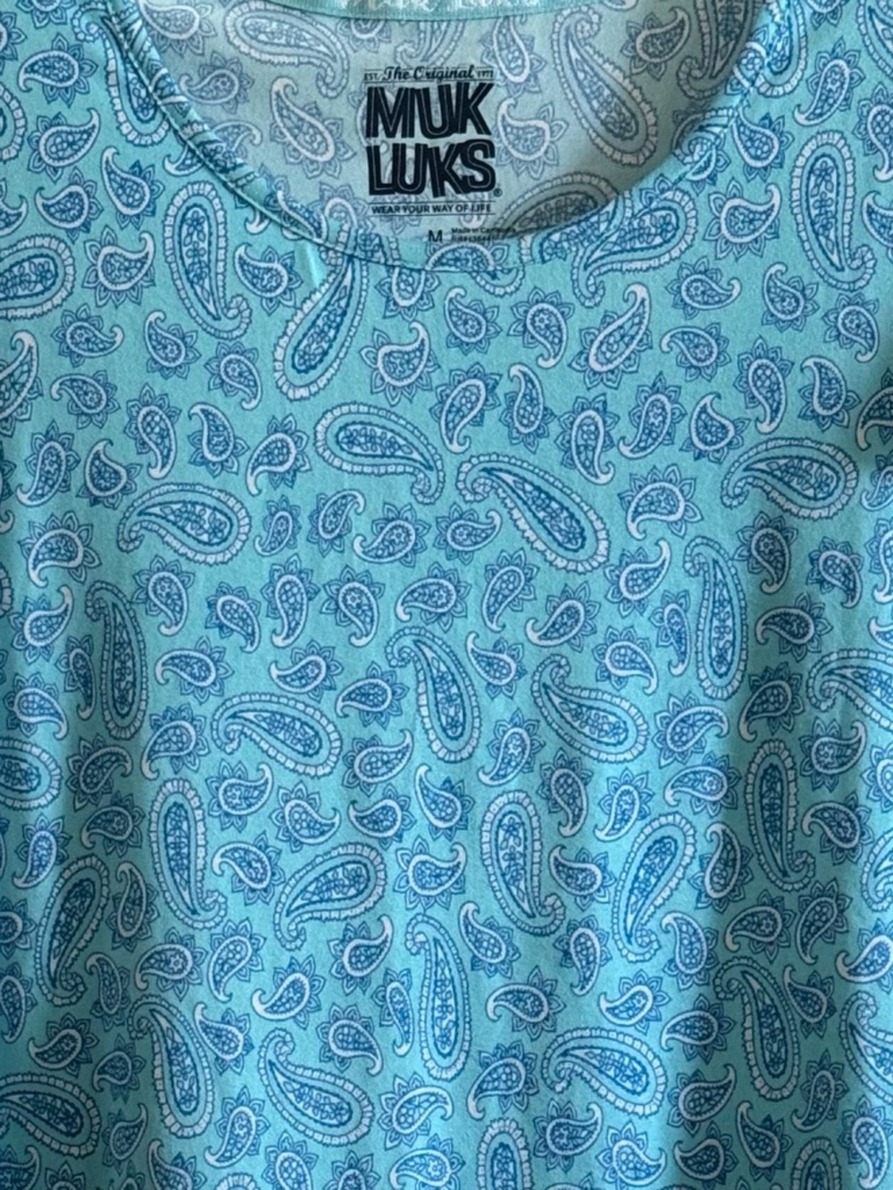 Muk Luks Turquoise 3-Piece Lounge Set - Picture 7 of 12